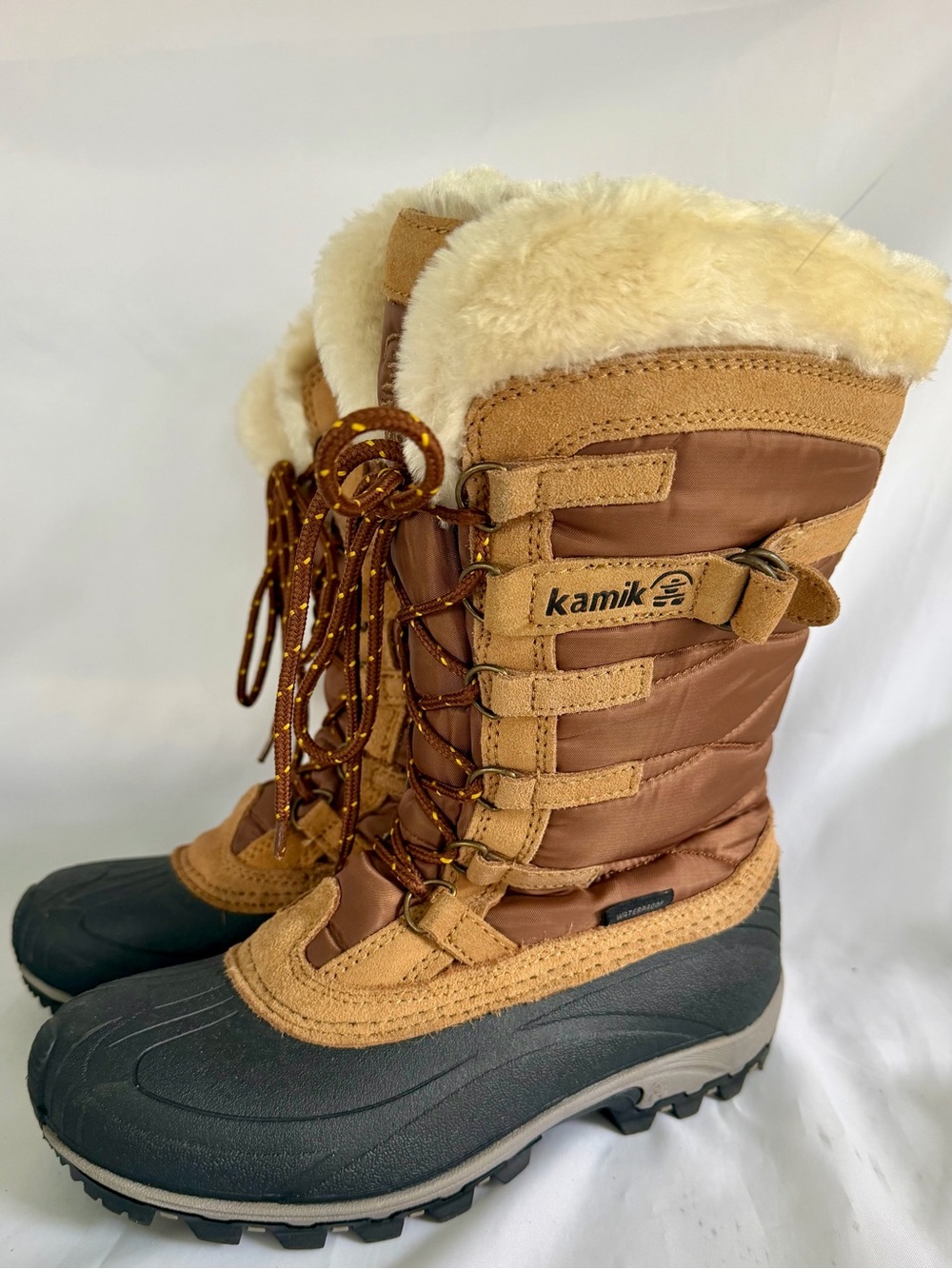 Kamik Women's Sz 7 Snowvalley Waterproof Thinsulate Snowboots EUC Worn 1x